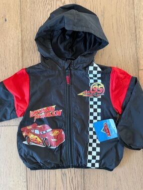 NWT Disney Pixar Cars Lightning McQueen Jacket